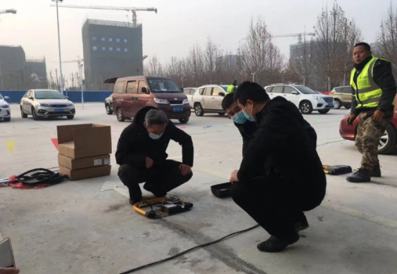 集團領導現(xiàn)場調(diào)研智慧停車項目