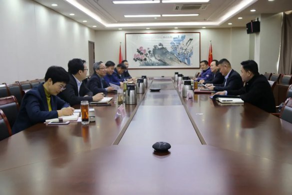 中國農業(yè)發(fā)展銀行德州市分行行長王學義一行蒞臨集團合作洽談