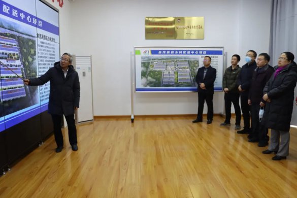 德州市、淄博市郵政管理局及物流產(chǎn)業(yè)發(fā)展中心一行到交投物流公司參觀(guān)考察