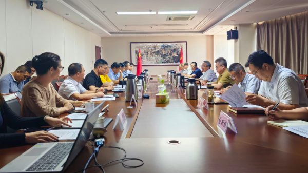 中輕投投融資管理中心、微微一笑（南京）傳媒公司到交投集團(tuán)洽談合作